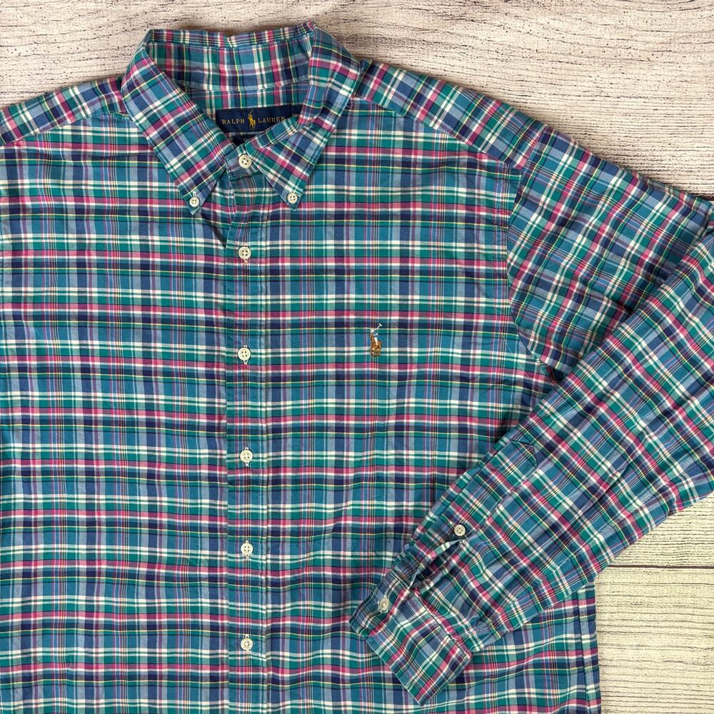 Polo Ralph Lauren Multicolor Button Up Long Sleeve Shirt
